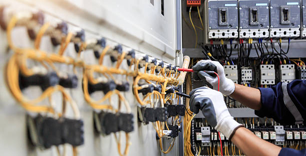 Professional Electrician technician working in Ashland, VA